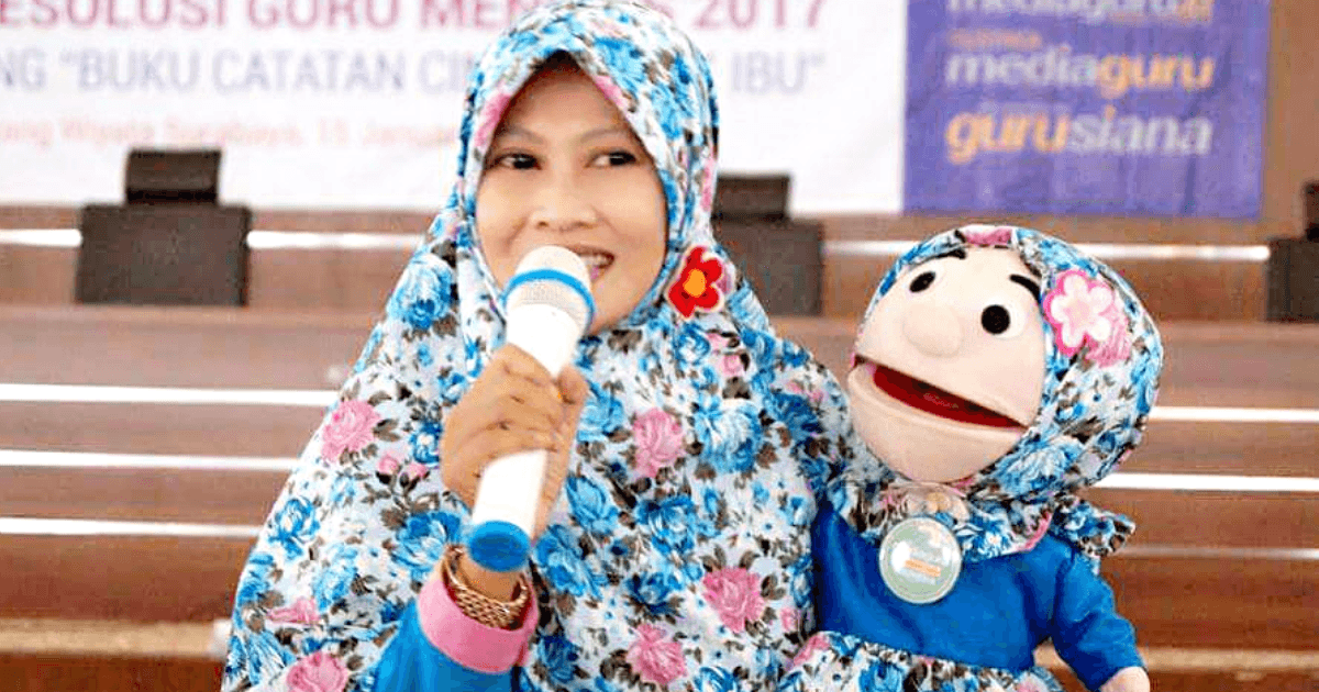 Foto : Kak Puput pendongeng Islami dari Surabaya